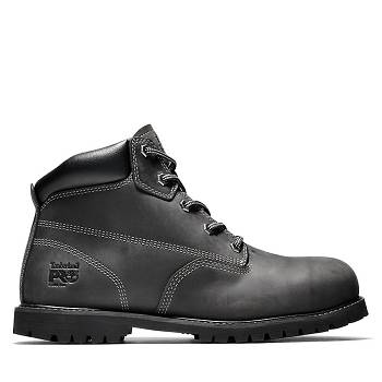 Timberland PRO Gritstone Steel Toe - Cierne 6 Inch Cizmy Panske, T0210SK